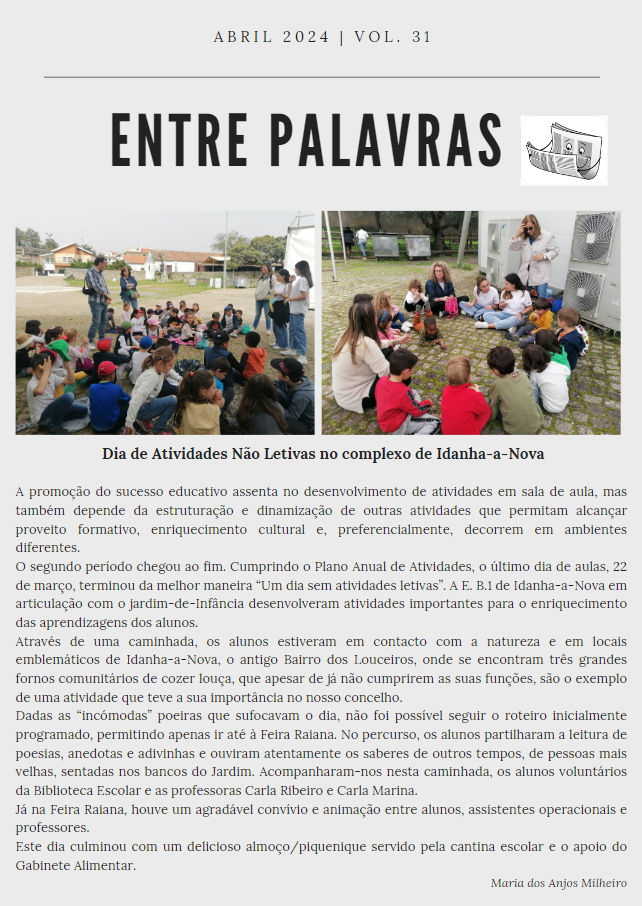 Read more about the article ENTREPALAVRAS – ABRIL 2024 | VOL. 31