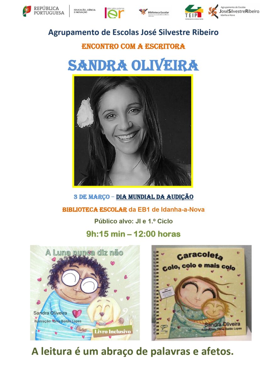 Read more about the article Encontro com a escritora Sandra Oliveira