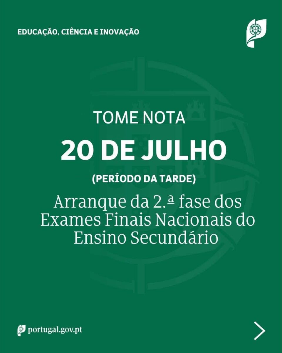 Read more about the article Informação EduQA > Exames Fase 2
