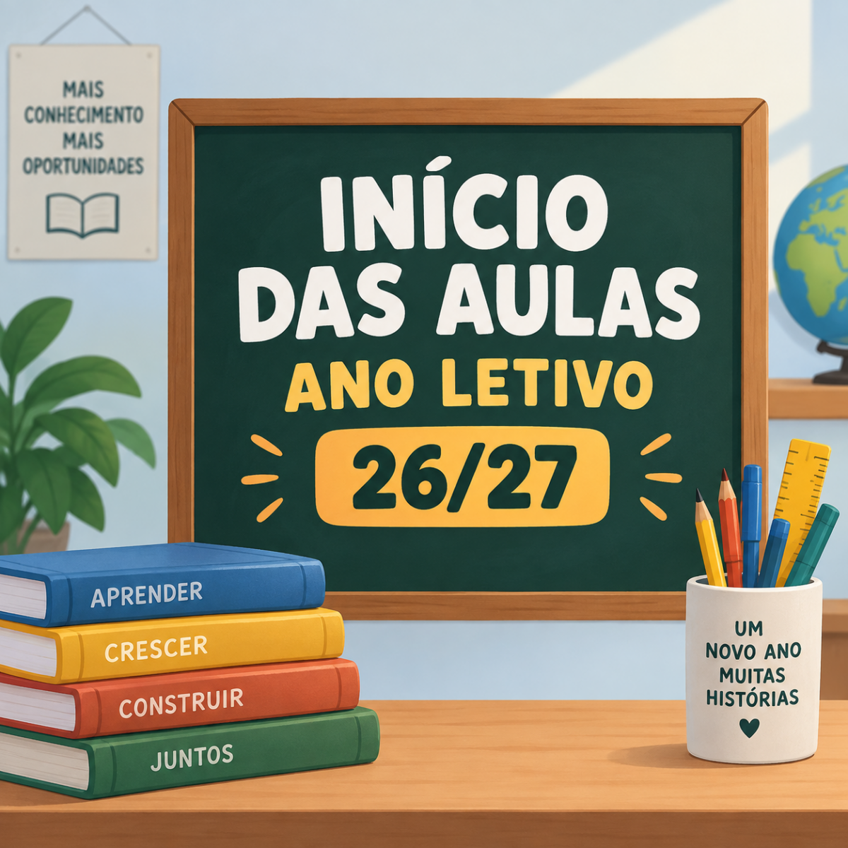 Read more about the article Início do Ano Letivo 2026/2027 – Calendário de Atividades