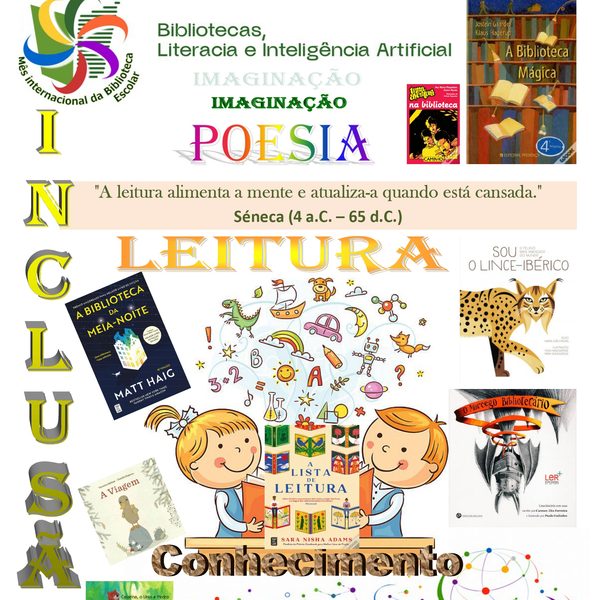 Read more about the article Outubro – Mês Internacional da Biblioteca Escolar